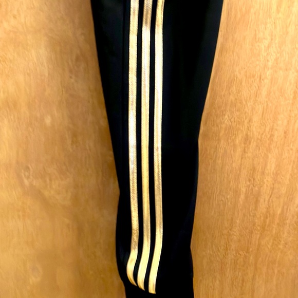 Adidas Youth rose gold and black track pants - Picture 14 of 15